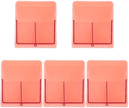 5pcs držač za kupaonice šminke qtip kozmetika kuglice plastični pretinci jastučići kontejner kontejnera i izrađuju ružičastu čistu kućni Q-organizator za jar pamuk