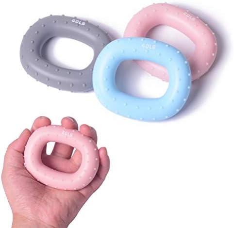 Besporble Masažni valjak za masaže Roller Roller Ručno jačanje snage 40 kilograma Stisnite stresno kuglice ručno jačanje ručnog jačanju podlaktice za vežbu za podlakticu za artritis plave uređaje