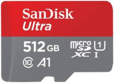SanDisk 200gb Ultra microSDXC UHS-I memorijska kartica sa adapterom - 120MB/s, C10, U1, Full HD, A1, Micro SD kartica - SDSQUA4-200g-GN6MA, Crna