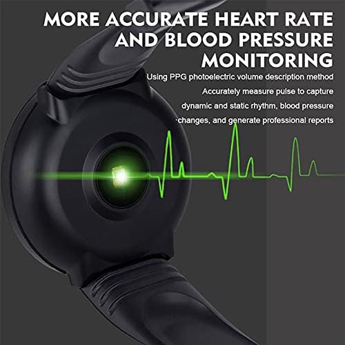 FAHXNVB Smart satovi za muškarce, fitness tracker Bluetooth narukvica sa udarcem za spavanje monitor za