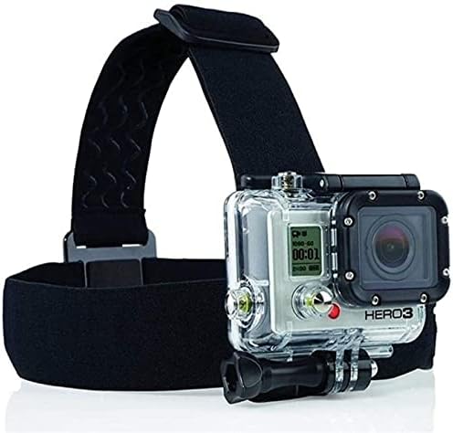 Navitech 8 u 1 akcijskoj kameri kombinirani komplet sa crvenim futrolom - kompatibilan sa AQRA 4K akcijskom kamerom