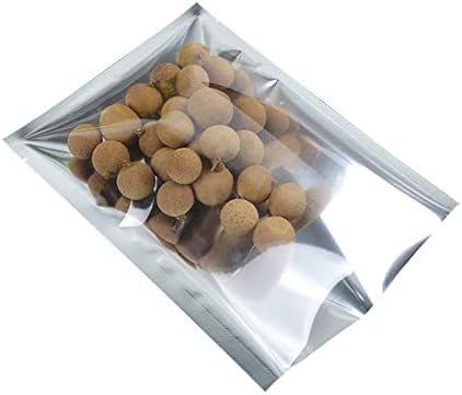 AZVRRTJE 100kom aluminijumske folije torbe prednji jasno otvoreni toplotni pečat Mylar kese za skladištenje hrane…