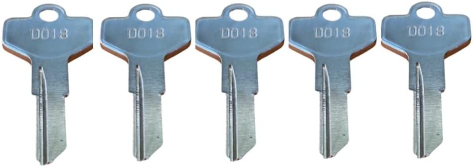 Komercijalni Radwell Provjereno D018 Allen Bradley Lock ključ, 5 d018 tipki, srebrni i ugravirani,