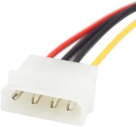 2 paket računarski Molex 4-pinski Produžni kabl za napajanje-ženski na muški HDD IDE ventilator za
