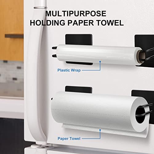Esinam Strong Magnetic papir ručnik držač frižider, nadograđena verzija Magnet Rv papir ručnik držač