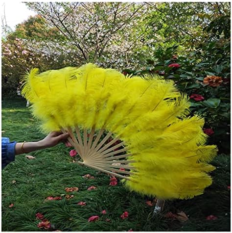 15 kosti ljubičasta noja feathe ventilator ples show show rekvizitima vjenčani zabava fluffy