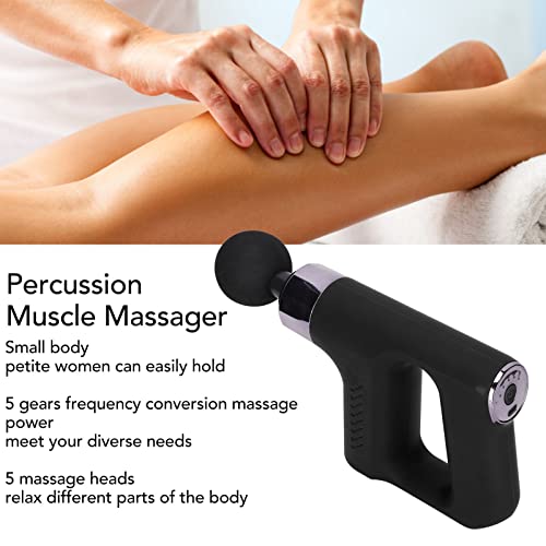 Mišićni masažni pištolj, udaralni mišićni masažer mali prijenosni fitos duboki tkivni masažni pištolj tihi mišićni reljef profesionalni masažni pištolj