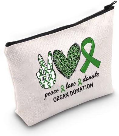 G2TUP Orson Donacija Očeljenost poklona mira Ljubav Donate organ Donacija šminker Torba za organ Donator