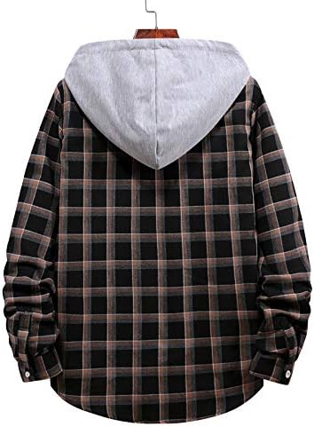 Fall kaput za muškarce, kamping proljeće otvorena majica dugih rukava muškarci Basic Plaid Tanki soft s majicama