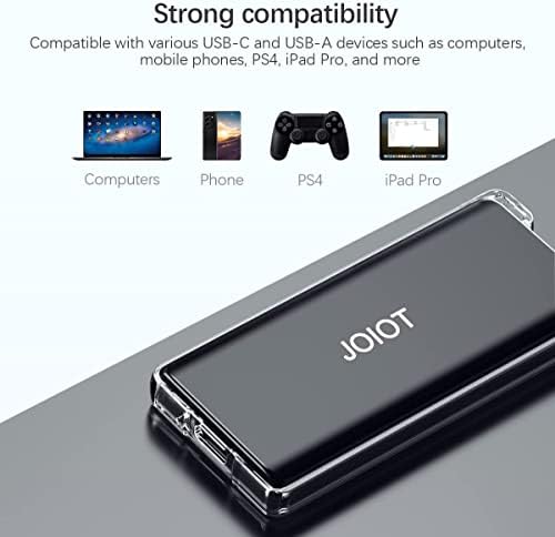 Joiot 250GB SSD eksterni čvrsti disk,do 540MB / s,USB 3.1 Gen2, eksterni SSD disk kompatibilan
