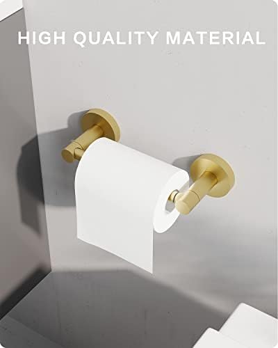 FixSen toaletni držač za papir kupaonica dvostruka pošta za okretanje držača tkiva nosača od nehrđajućeg čelika i legure cinka odvojive