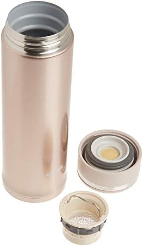 Zojirushi Putna krigla od nehrđajućeg čelika sa filtrom od lišća čaja, 11-unca / 0,34-litara, ružičasti šampanjac