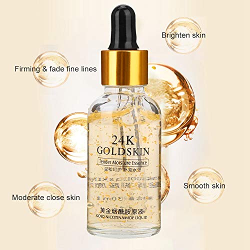 24k Gold anti-Aging Serum za lice, zlatni Serum za izglađivanje lica osvjetljavajuće bore Fine Line