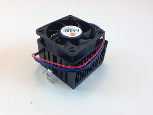 AAVID CPU ventilator za hlađenje sa hladnjakom, 50mm Sq. Ventilator, 55mm X 55mm X 50mm Heatsink & ventilator,