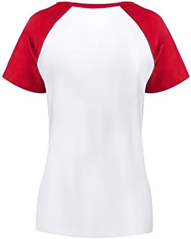 Meksiko zastava Ženska majica kratkih rukava Baseball Graphic Tee Raglan Ljetni pamuk