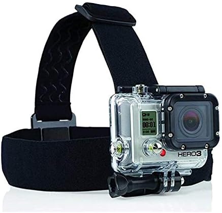Navitech 9 u 1 akcijski fotoaparat Pribor Combo Kit i robusno crveno skladištenje Kompatibilan je s Victure WiFi Sports Action Camera