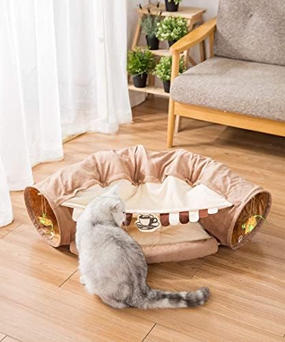 Mačke igračke sklopivi tunelski krevet udobna pećina, okrugla rupa za maženje ležaljka za kućne ljubimce