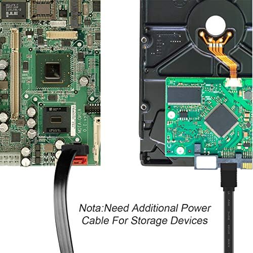 BENFEI SATA Cable III, SATA Cable III 6Gbps ravni HDD SDD kabl za prenos podataka sa zaključavanjem zasuna