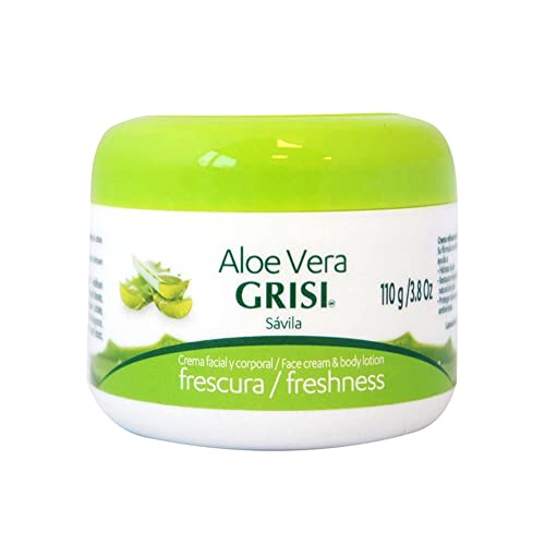 Grisi Aloe Vera krema za lice i losion za tijelo svježina, 3.8 oz