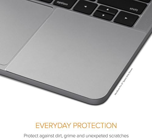 Velika slova Premium palm Rest zaštitnik kože Cover Set za 2019-2020 MacBook Pro 16 & 34; prostor samo siva