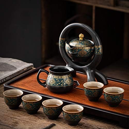 TEAPOT Keramički kameni mljevenje poluautomatsko set čaja Creative Kung Fu Čaj za čaj set Creative Cjemonija čaja Dobavljači YUBIN1993