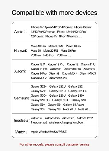 Brzi bežični punjač - 3 u 1 bežična stanica za punjenje kompatibilna sa iPhoneom 14 Pro Max / 14 Pro / 14 Plus/13/12/11/x /8 / Samsung telefoni, stalak za punjenje za Airpods 3/2 / Pro, Apple Watch serija