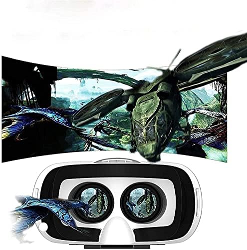 Mxjcc slušalice sa daljinskim upravljačem[nova verzija], 3D naočare slušalice za virtuelnu stvarnost za VR igre & 3D filmovi, sistem za njegu očiju za Android pametne telefone