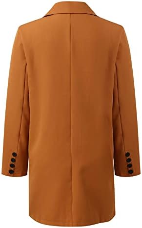 Balakie Blazer jakne za žene Osnovna lagana odjeća Otvorena prednja jakna ljetna modna blazer
