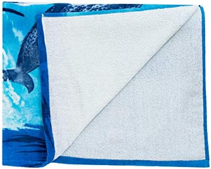 Momak Harvey Porpoise Grupa Premium ručnik za plažu 62in x 38in, surfajte web / porpoise, jednom veličinom