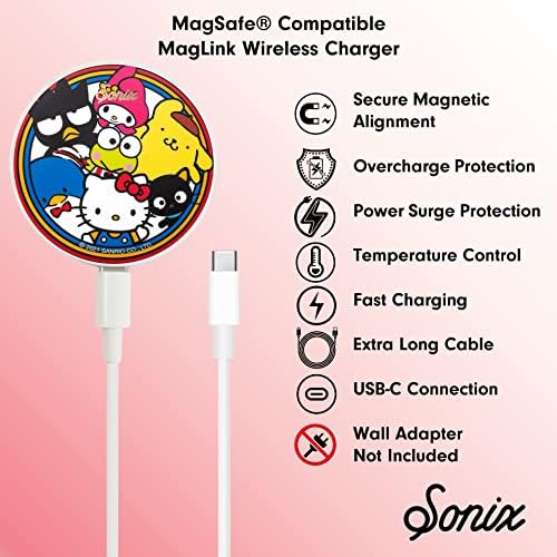Sonix MagSafe elektrana, Maglink punjač + podesivo postolje za telefon + USB-C Adapter
