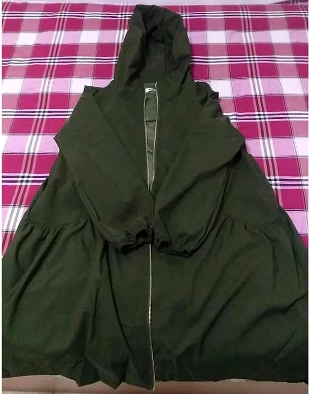 Hsqibaoer Trench kaput za ženska povremena ženska a-line labava vjetrobransko vjetrenjače velike veličine