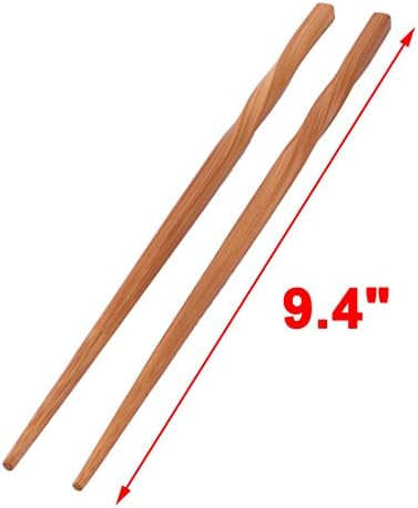 Ruilogod Bamboo školski restoran hrana večera posluživanje štapića za jelo dužine 24cm 8 pari (id: f95 0b6 DAC 59d c0f