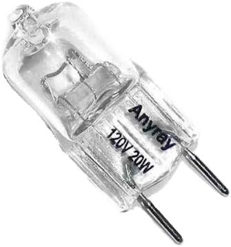 Anyray® 12-sijalice 20 W G8 20w 120v T4 halogena sijalica JCD tip GY8.6 110V 130 voltne lampe
