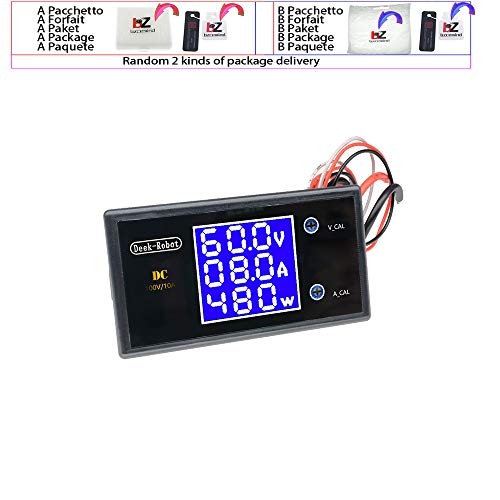 DC 0-100V 0-50V 5A 10A LCD Digitalni voltmetar ammeter Wattmeter napon Trenutni pogonski merač volta Tester