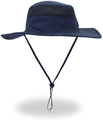 Obile ribolovni kape za muškarce žene UPF50 + UV zaštitu Široko hrabro vodootporni kašit safari, plaža,