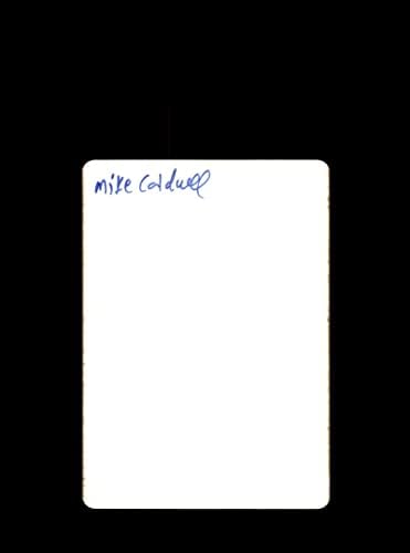 Mike Caldwell potpisao je original 1970-ih 4x5 Snaphot photo milwaukee pivara