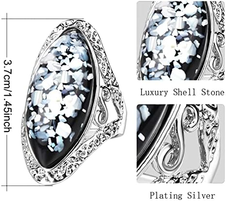 Žene Obećavaju prstenove vintage odgovarajuće prsten za ženski nakit poklon rezbareni boemski zaručni prsten