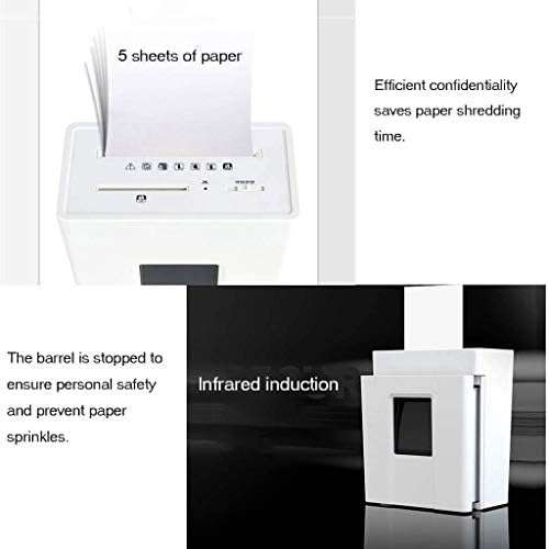 LYSLDH Rezač papira - mali prijenosni kancelarijski otpadni papir komercijalni električni veliki Rezač