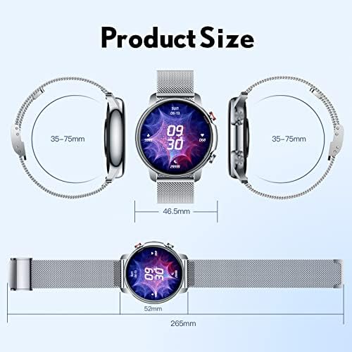 Taopon Smart satovi za žene muškarci 1.32 '' dodirni ekran IP68 Vodootporni digitalni sat