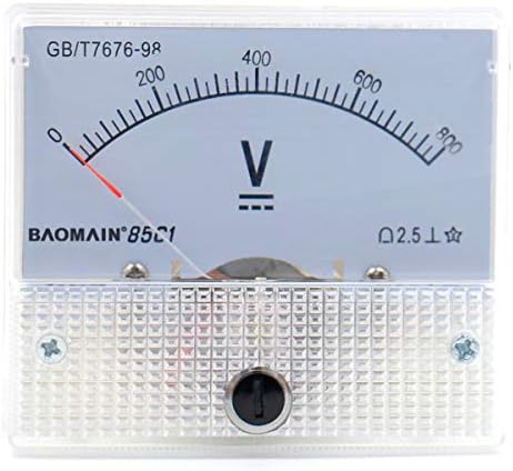 Baomain analogni naponski mjerač 85c1 0-800 VDC ploča mjerača 2.5