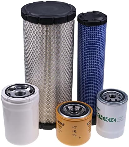 Solarhome Novi filter Kit HH1C0-32430 HHTA0-59900 HHV00-51640 59800-26110 3A111-19130 Kompatibilan sa KUBOTA SVL75 SVL75-2 Mini utovarivači