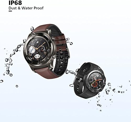 Huawei Watch 2 Sport Smartwatch - Keramički okvir - Carbon Crni remen