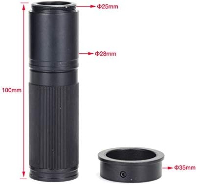 Dvluck 120x Zooms C nosač objektiv za industrijsku kameru za mikroskop jednodijelna Podesiva