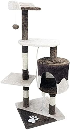 Haieshop Cat Tree Tower Cat Tree Condo stubovi za grebanje stabilni stubovi za grebanje za mačke funkcija