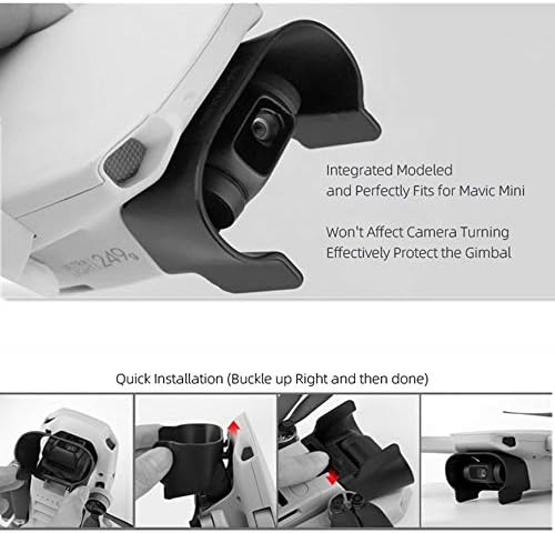 Mavic mini anti-sjajni fotoaparat za zaštitu kape, zaštitni poklopac za DJI Mavic Mini / Mavic Mini 2