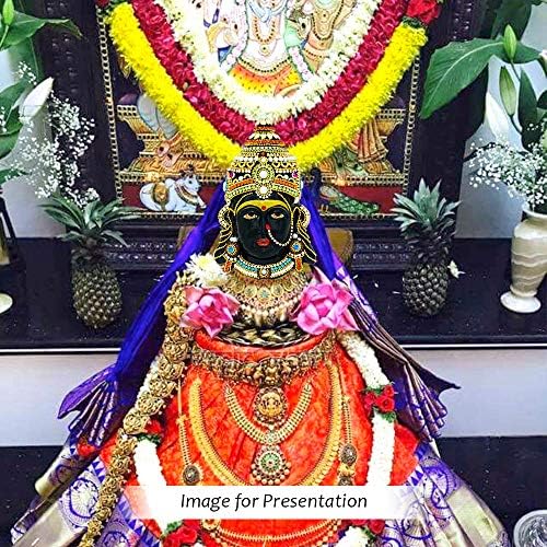 Vedic Vaani ShivaPrita Goddess Mahakali Jagadhatri Mala Kalsh Margashirsha Vratam Devi Face Idol Mukhota