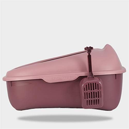 HONGFEISHANGMAO kutija za mačke plastična kutija za smeće za mačke toalet za kućne ljubimce lako čišćenje kutija