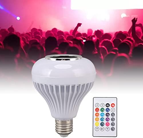 Naroote Bluetooth muzička sijalica, ušteda energije 12w podesivo svjetlo Bluetooth aplikacija LED