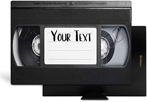Brgiftshop Personalizirano Ime po mjeri Desktop 8x10 inča Photo Panel spreman za objesiti VHS traku