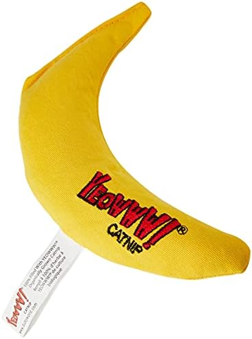 Yeowww! Igračka Za Mačju Metvicu, Žuta Banana